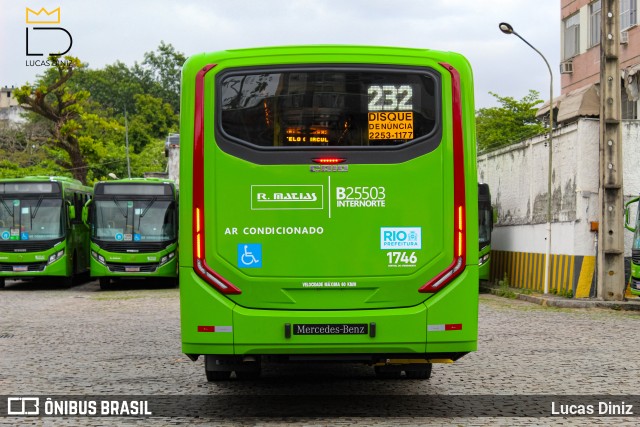 Rodoviária Âncora Matias B25503 na cidade de Rio de Janeiro, Rio de Janeiro, Brasil, por Lucas Diniz. ID da foto: 11423800.