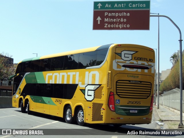 Empresa Gontijo de Transportes 25055 na cidade de Belo Horizonte, Minas Gerais, Brasil, por Adão Raimundo Marcelino. Número da foto: #11422513.