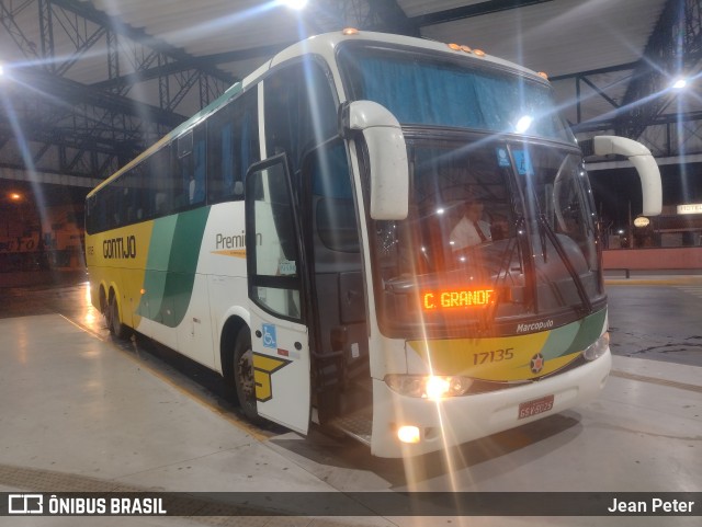 Empresa Gontijo de Transportes 17135 na cidade de Barretos, São Paulo, Brasil, por Jean Peter. ID da foto: 11422532.