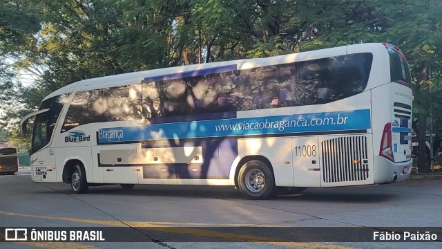 Auto Viação Bragança 11008 na cidade de São Paulo, São Paulo, Brasil, por Fábio Paixão. Número da foto: #11423760.