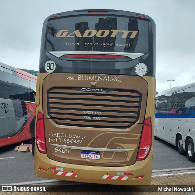 Auto Viação Gadotti 6400 na cidade de Barueri, São Paulo, Brasil, por Michel Nowacki. Número da foto: #11424625.