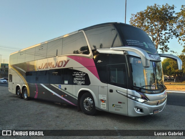 Viação Jam Joy 10620 na cidade de Teresina, Piauí, Brasil, por Lucas Gabriel. Número da foto: #11423385.