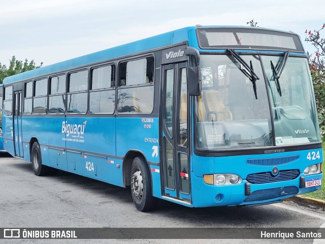 Biguaçu Transportes Coletivos Administração e Participação 424 na cidade de Florianópolis, Santa Catarina, Brasil, por Henrique Santos. Número da foto: #11423603.