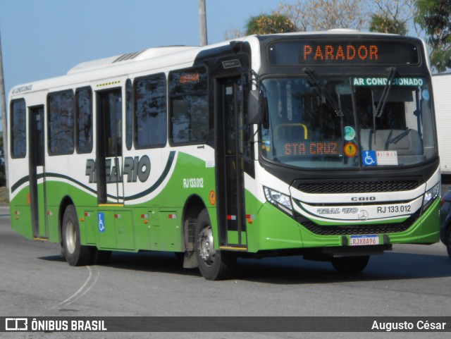 Expresso Real Rio RJ 133.012 na cidade de Rio de Janeiro, Rio de Janeiro, Brasil, por Augusto César. Número da foto: #11422450.