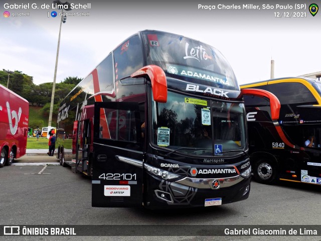 Expresso Adamantina 422101 na cidade de São Paulo, São Paulo, Brasil, por Gabriel Giacomin de Lima. Número da foto: #11423791.