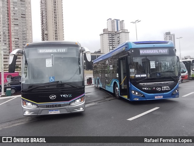 Higer KLQ111HYAEV na cidade de Barueri, São Paulo, Brasil, por Rafael Ferreira Lopes. Número da foto: #11423949.