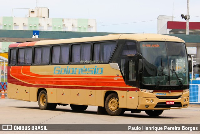 Auto Viação Goianésia 159003-9 na cidade de Goiânia, Goiás, Brasil, por Paulo Henrique Pereira Borges. Número da foto: #11425045.
