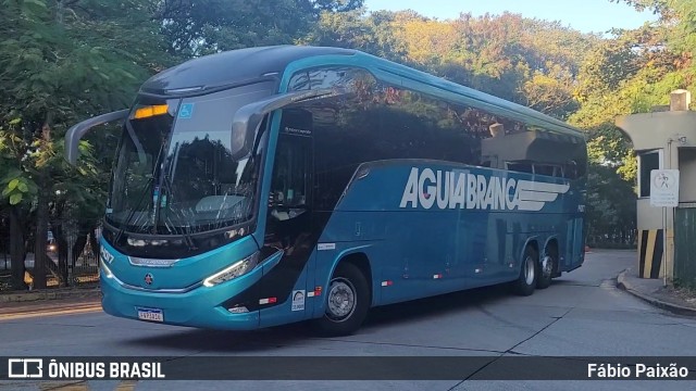 Viação Águia Branca 14017 na cidade de São Paulo, São Paulo, Brasil, por Fábio Paixão. Número da foto: #11423777.