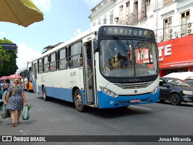 Auto Viação Monte Cristo AL-019 na cidade de Belém, Pará, Brasil, por Jonas Miranda. Número da foto: #11424764.