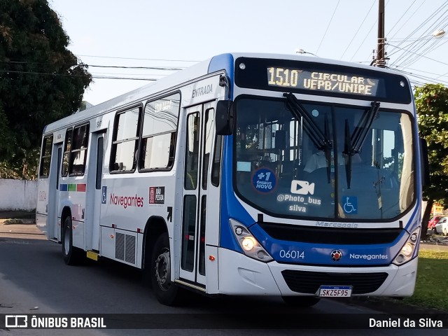 Consórcio Navegantes - 06 > Santa Maria > Transportes Boa Viagem 06014 na cidade de João Pessoa, Paraíba, Brasil, por Daniel da Silva. ID da foto: 11425765.