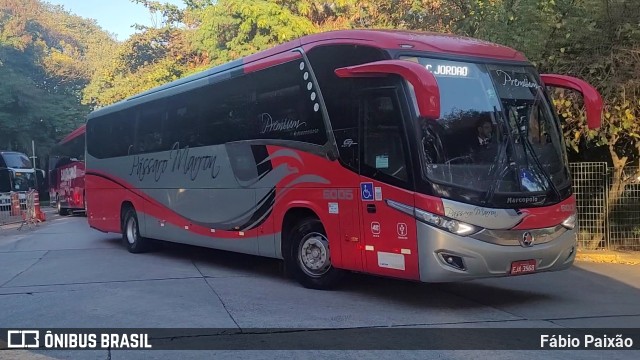 Empresa de Ônibus Pássaro Marron 6005 na cidade de São Paulo, São Paulo, Brasil, por Fábio Paixão. ID da foto: 11423042.