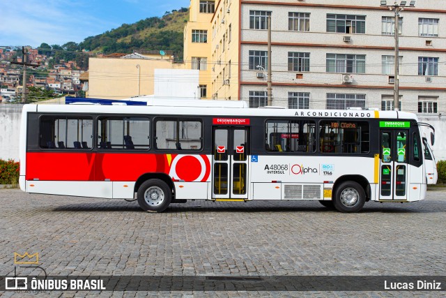 Auto Viação Alpha A48068 na cidade de Rio de Janeiro, Rio de Janeiro, Brasil, por Lucas Diniz. ID da foto: 11424607.