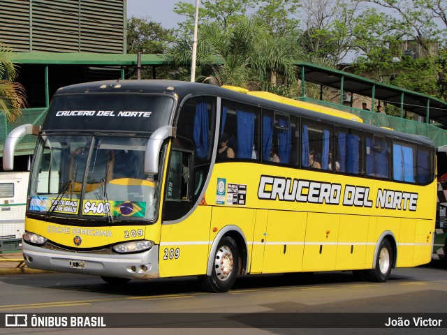 Crucero del Norte 209 na cidade de Puerto Iguazú, Iguazú, Misiones, Argentina, por João Victor. ID da foto: 11427798.