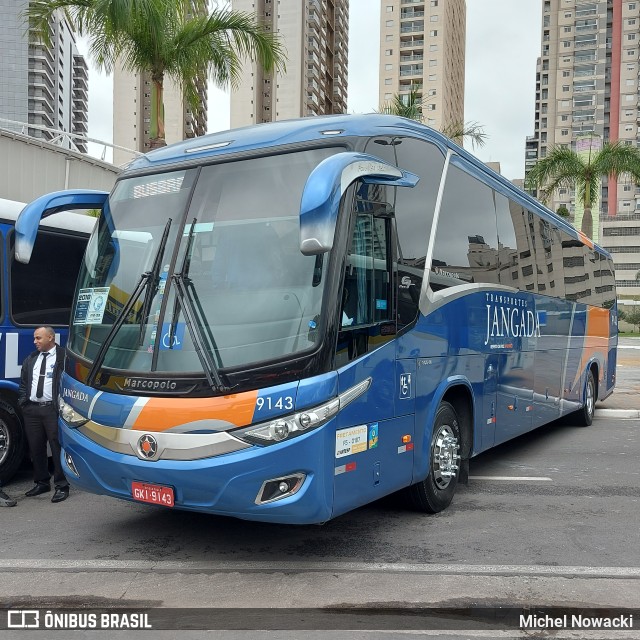 Transportes Jangada 9143 na cidade de Barueri, São Paulo, Brasil, por Michel Nowacki. ID da foto: 11427990.