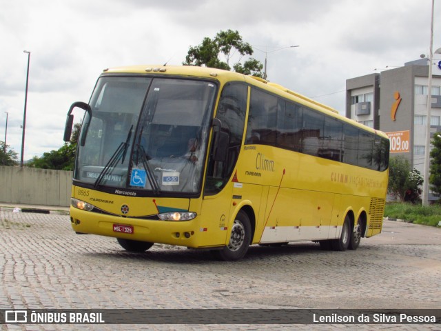 Viação Itapemirim 8865 na cidade de Caruaru, Pernambuco, Brasil, por Lenilson da Silva Pessoa. ID da foto: 11427364.