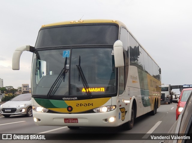 Empresa Gontijo de Transportes 14645 na cidade de São Paulo, São Paulo, Brasil, por Vanderci Valentim. ID da foto: 11426597.