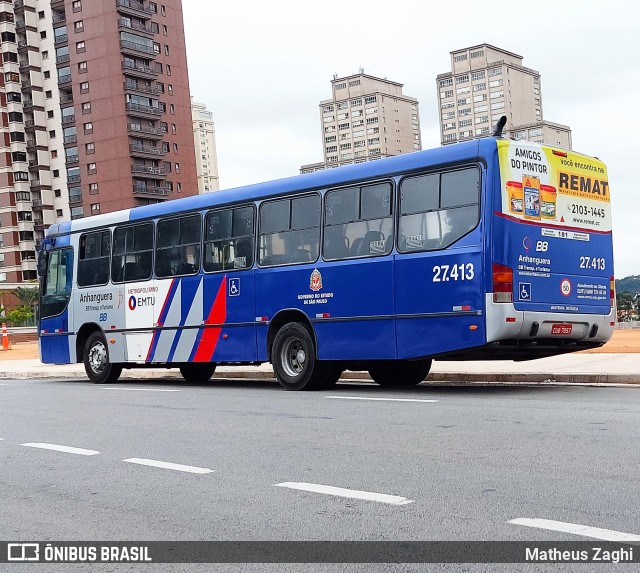 BBTT - Benfica Barueri Transporte e Turismo 27.413 na cidade de Barueri, São Paulo, Brasil, por Matheus Zaghi. ID da foto: 11428040.