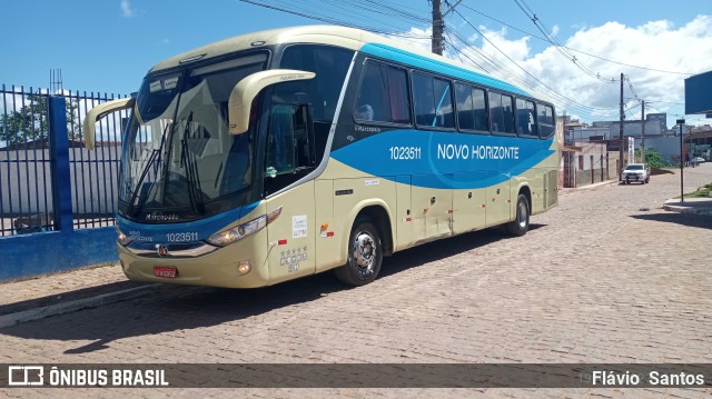 Viação Novo Horizonte 1023511 na cidade de Barra da Estiva, Bahia, Brasil, por Flávio  Santos. Número da foto: #11427553.