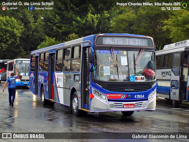 ATT - Alto Tietê Transportes 47.654 na cidade de São Paulo, São Paulo, Brasil, por Gabriel Giacomin de Lima. Número da foto: #11428182.