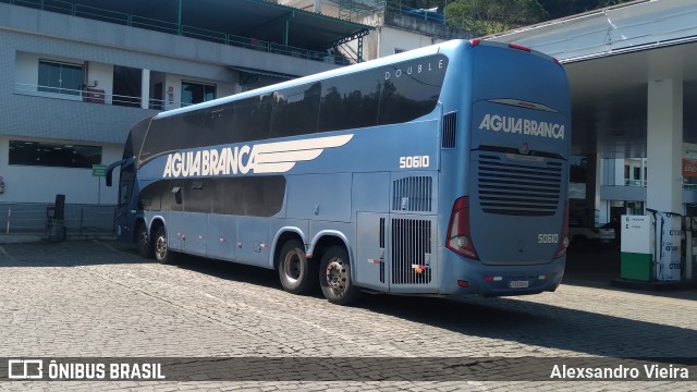 Viação Águia Branca 50610 na cidade de Atilio Vivacqua, Espírito Santo, Brasil, por Alexsandro Vieira. Número da foto: #11427187.