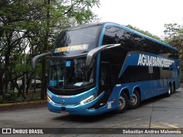 Viação Águia Branca 50900 na cidade de São Paulo, São Paulo, Brasil, por Sebastian Andres Maluenda. Número da foto: #11427915.