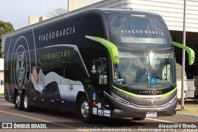 Viação Garcia 87079 na cidade de Maringá, Paraná, Brasil, por Alexandre Breda. Número da foto: #11431076.