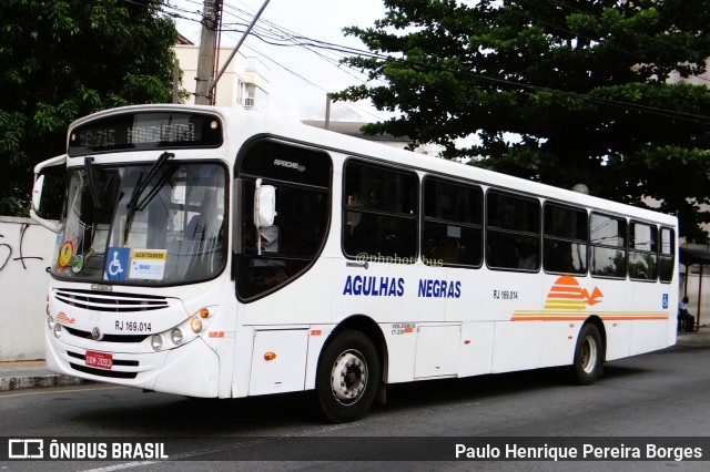 Viação Agulhas Negras RJ 169.014 na cidade de Volta Redonda, Rio de Janeiro, Brasil, por Paulo Henrique Pereira Borges. Número da foto: #11432116.