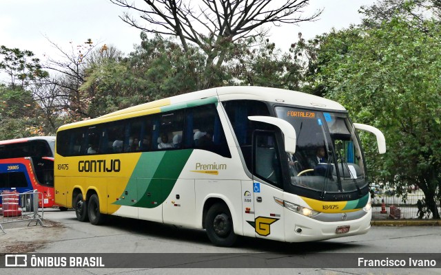 Empresa Gontijo de Transportes 18475 na cidade de São Paulo, São Paulo, Brasil, por Francisco Ivano. Número da foto: #11431214.