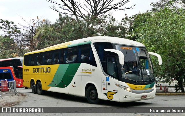 Empresa Gontijo de Transportes 18475 na cidade de São Paulo, São Paulo, Brasil, por Francisco Ivano. ID da foto: 11431214.