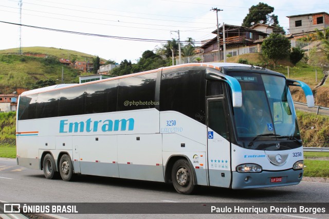 Emtram 3250 na cidade de Barra do Piraí, Rio de Janeiro, Brasil, por Paulo Henrique Pereira Borges. ID da foto: 11431884.