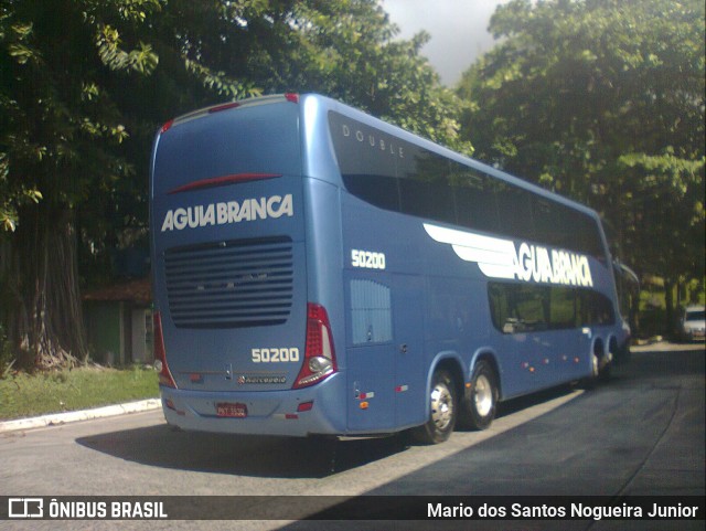 Viação Águia Branca 50200 na cidade de Salvador, Bahia, Brasil, por Mario dos Santos Nogueira Junior. Número da foto: #11431376.