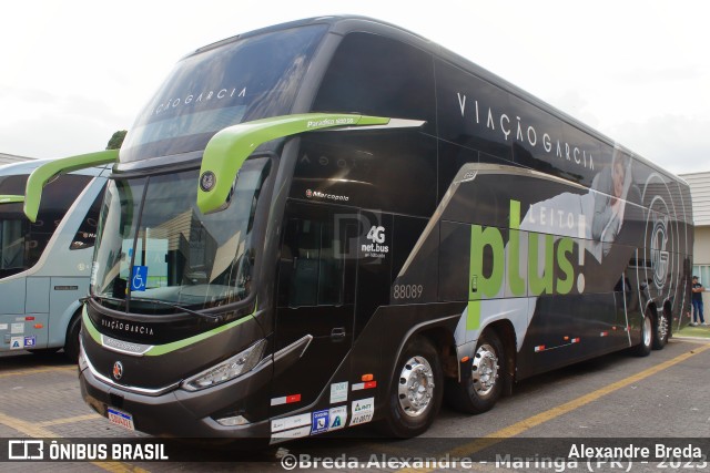 Viação Garcia 88089 na cidade de Maringá, Paraná, Brasil, por Alexandre Breda. Número da foto: #11431110.