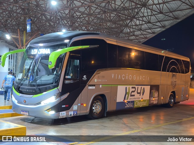 Viação Garcia 82199 na cidade de Maringá, Paraná, Brasil, por João Victor. ID da foto: 11431316.