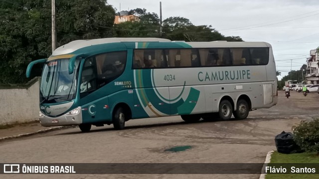 Auto Viação Camurujipe 4034 na cidade de Cruz das Almas, Bahia, Brasil, por Flávio  Santos. ID da foto: 11429192.