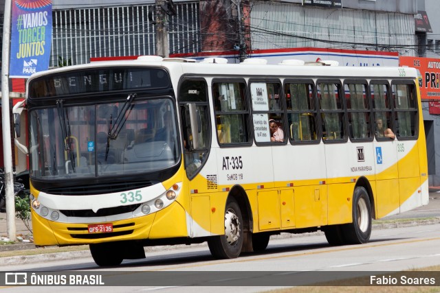 Empresa de Transportes Nova Marambaia AT-335 na cidade de Belém, Pará, Brasil, por Fabio Soares. ID da foto: 11432060.