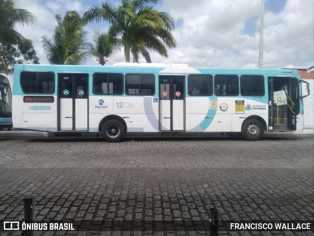 Auto Viação São José 12726 na cidade de Fortaleza, Ceará, Brasil, por FRANCISCO WALLACE. Número da foto: #11430871.