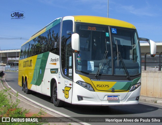 Empresa Gontijo de Transportes 15075 na cidade de Campinas, São Paulo, Brasil, por Henrique Alves de Paula Silva. ID da foto: 11432472.