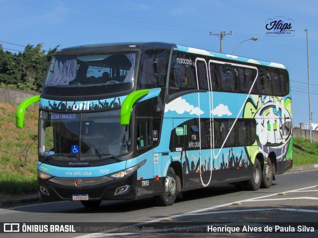 UTIL - União Transporte Interestadual de Luxo 11915 na cidade de Campinas, São Paulo, Brasil, por Henrique Alves de Paula Silva. Número da foto: #11432479.