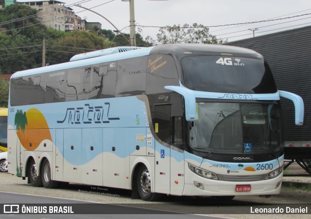 Transportadora Turística Natal 2600 na cidade de Juiz de Fora, Minas Gerais, Brasil, por Leonardo Daniel. ID da foto: 11430569.