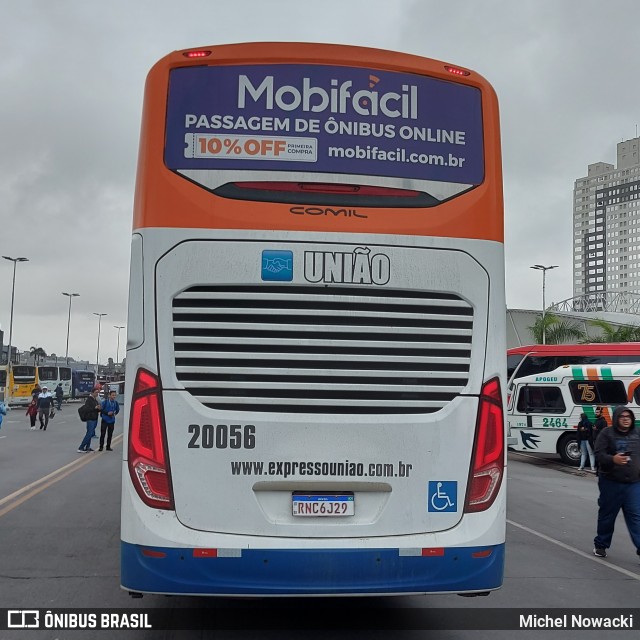 Expresso União 20056 na cidade de Barueri, São Paulo, Brasil, por Michel Nowacki. Número da foto: #11432131.