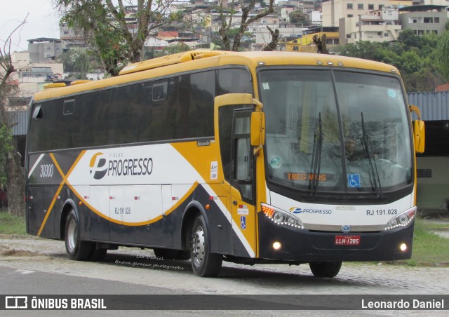 Viação Progresso 30300 na cidade de Juiz de Fora, Minas Gerais, Brasil, por Leonardo Daniel. Número da foto: #11430429.