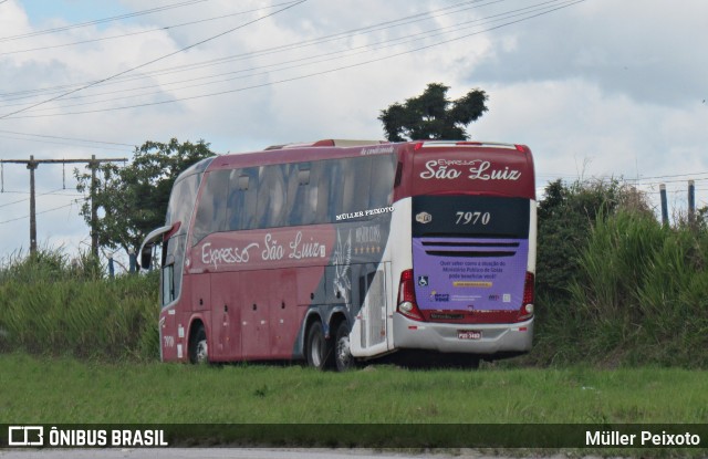 Expresso São Luiz 7970 na cidade de Rio Largo, Alagoas, Brasil, por Müller Peixoto. Número da foto: #11429585.