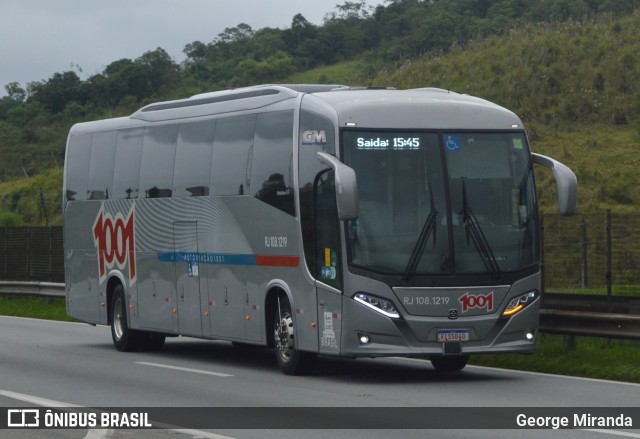 Auto Viação 1001 RJ 108.1219 na cidade de Santa Isabel, São Paulo, Brasil, por George Miranda. Número da foto: #11431745.
