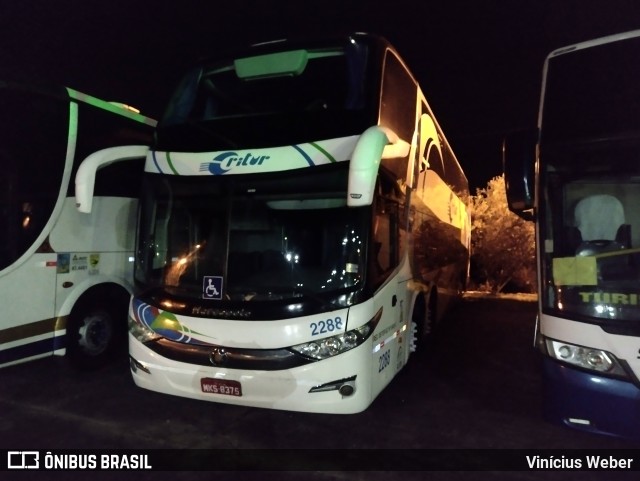 Auto Viação Critur 2288 na cidade de Antônio Prado, Rio Grande do Sul, Brasil, por Vinícius Weber. Número da foto: #11430574.
