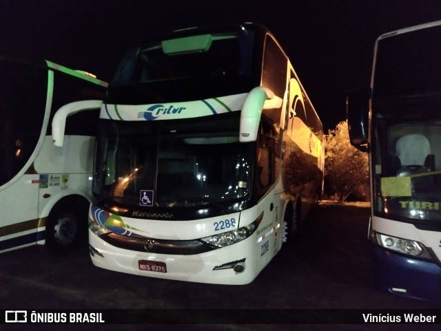 Auto Viação Critur 2288 na cidade de Antônio Prado, Rio Grande do Sul, Brasil, por Vinícius Weber. ID da foto: 11430574.