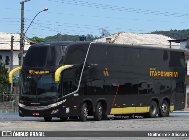 Viação Itapemirim 20015 na cidade de Balneário Camboriú, Santa Catarina, Brasil, por Guilherme Alisson. Número da foto: #11431737.