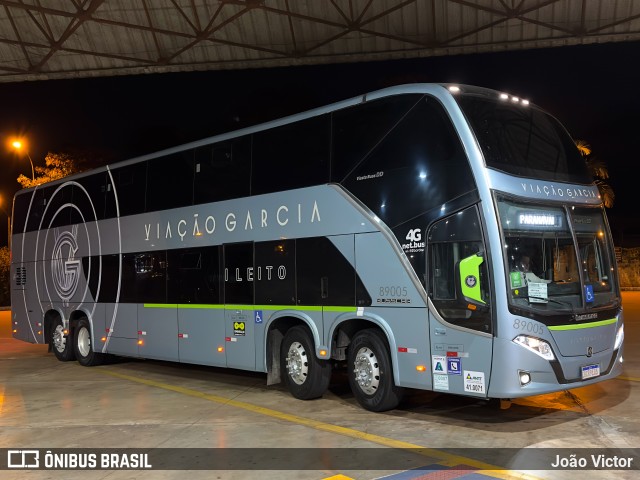 Viação Garcia 89005 na cidade de Maringá, Paraná, Brasil, por João Victor. ID da foto: 11431571.