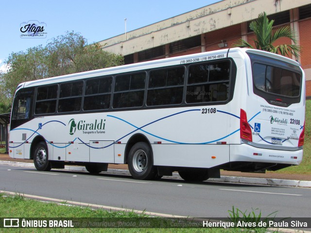 Giraldi Transporte e Turismo 23108 na cidade de Campinas, São Paulo, Brasil, por Henrique Alves de Paula Silva. Número da foto: #11432520.
