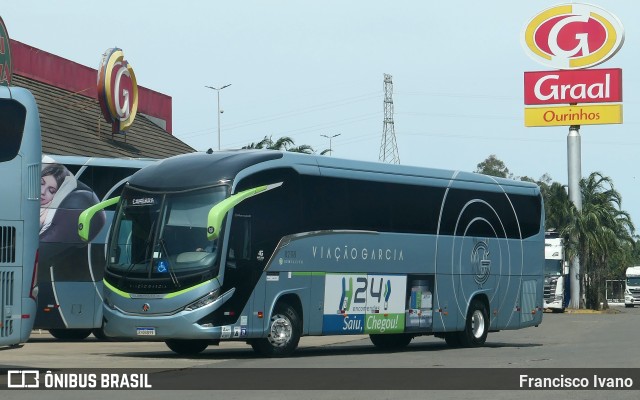 Viação Garcia 82118 na cidade de Ourinhos, São Paulo, Brasil, por Francisco Ivano. ID da foto: 11431168.