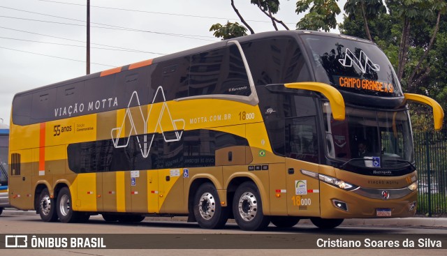 Viação Motta 18000 na cidade de São Paulo, São Paulo, Brasil, por Cristiano Soares da Silva. Número da foto: #11432021.